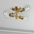 Ephemeral - 4 Lights Semi Flush Mount Ceiling Pendant