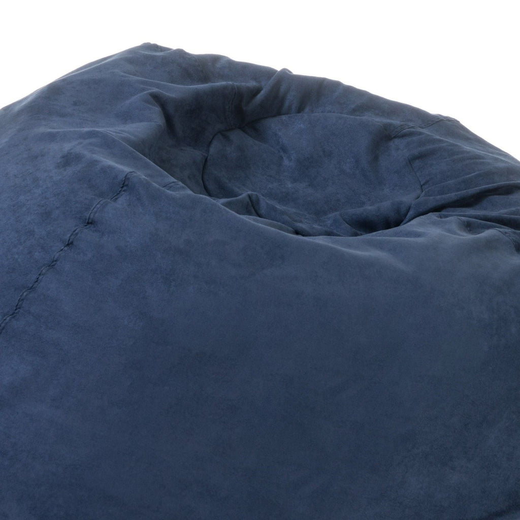 High Density Shredded Foam Bean Bag Chair with Removable Cover - Multiple Colors