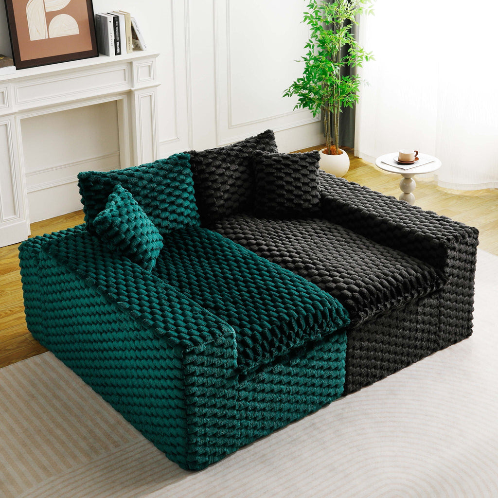 Multifunctional Stationary Sofa with Adjustable Layout - Choice of Color