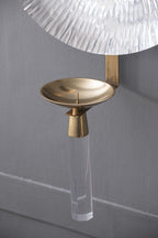 Maria Wall Sconce with Modern Circular Design - Gold