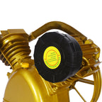 V Type Dual Cylinder Air Compressor Pump Head with 5.5HP, 21CFM - Golden