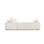 Elegant Upholstery Corner Sofa with Durable Frame - Beige