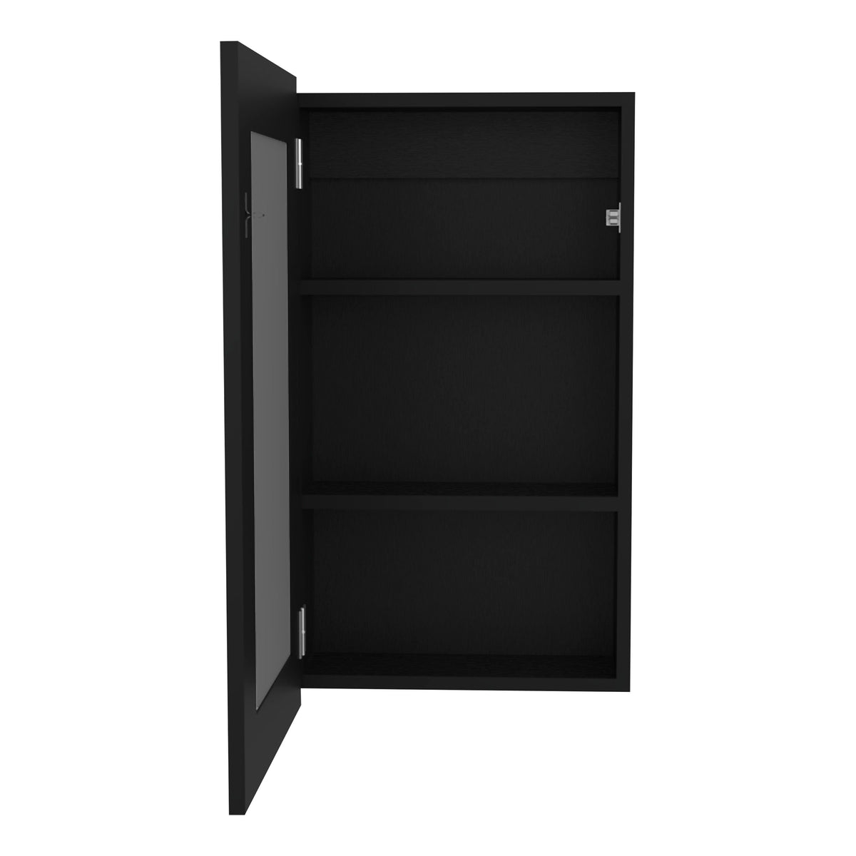 Medicine Cabinet with Mirror and 3 Shelves - Engineered Wood