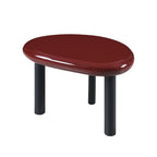 Red End Table with High Gloss Finish - Eddie