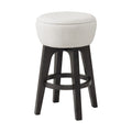 Backless Bar Stools with Soft Cushion - Set of 2 - Brown