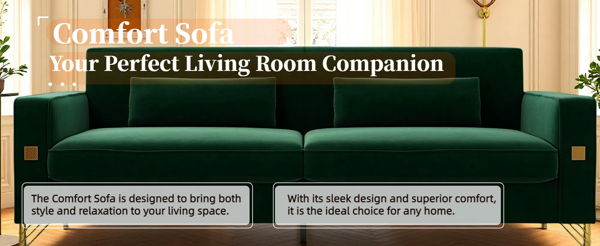 Luxury Emerald Sofa
