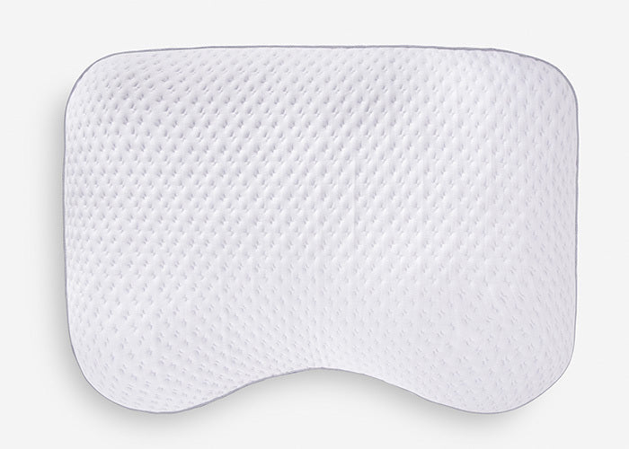 Balance Cuddle Curve 3.X Air-Mesh Pillow with Dri-Tec Moisture-Wicking - White