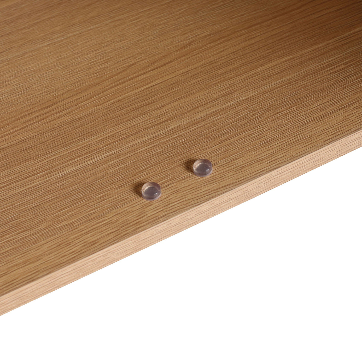Bathroom Vanity Set with Resin Countertop Sink and 2 Doors - Light Brown Oak