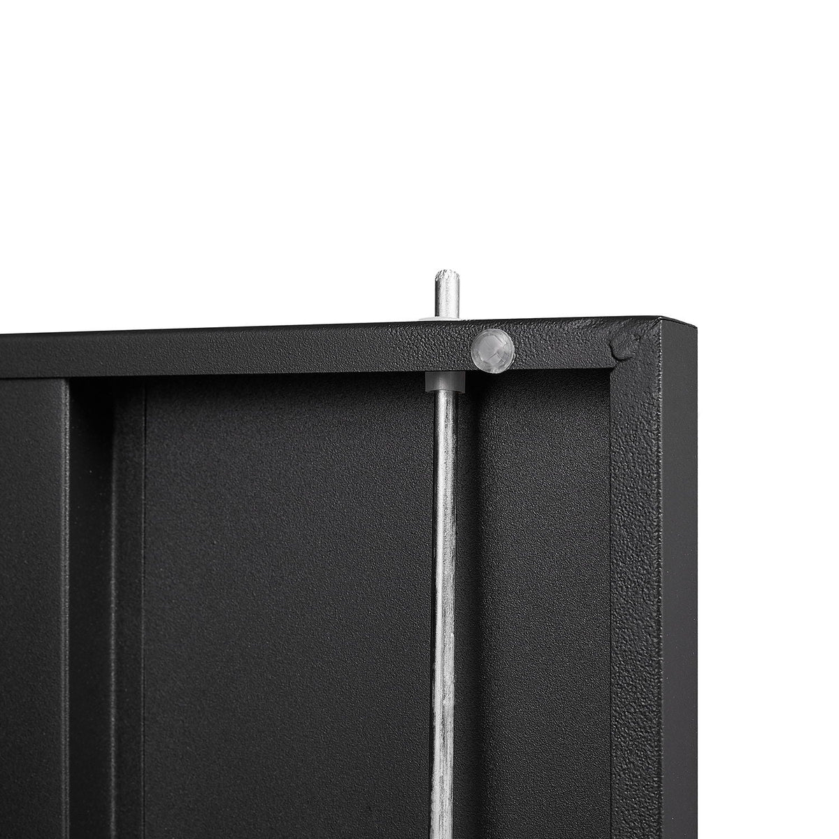 Metal Storage Cabinet With Locking Doors And Adjustable Shelf