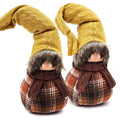 Gnomes Decorations for Fall Thanksgiving Table (Set of 2)