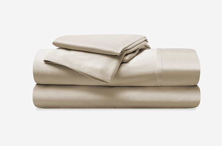 Dri-Tec Split Head Cal King Sheet Set with Moisture-Wicking - Beige