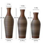 Classic And Neat Floor Vase with High Independent Stand - Multiple Colors
