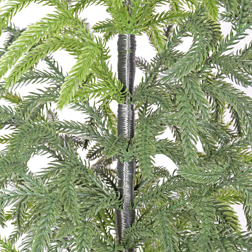 4' Artificial Real Touch Pine Tree with Lifelike Detailing - Green