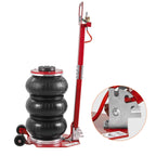 Air Jack 3 Ton Triple Bag Pneumatic Jack with Adjustable Handle