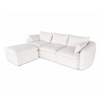 Fully Sponge Compressed Sectional Sofa