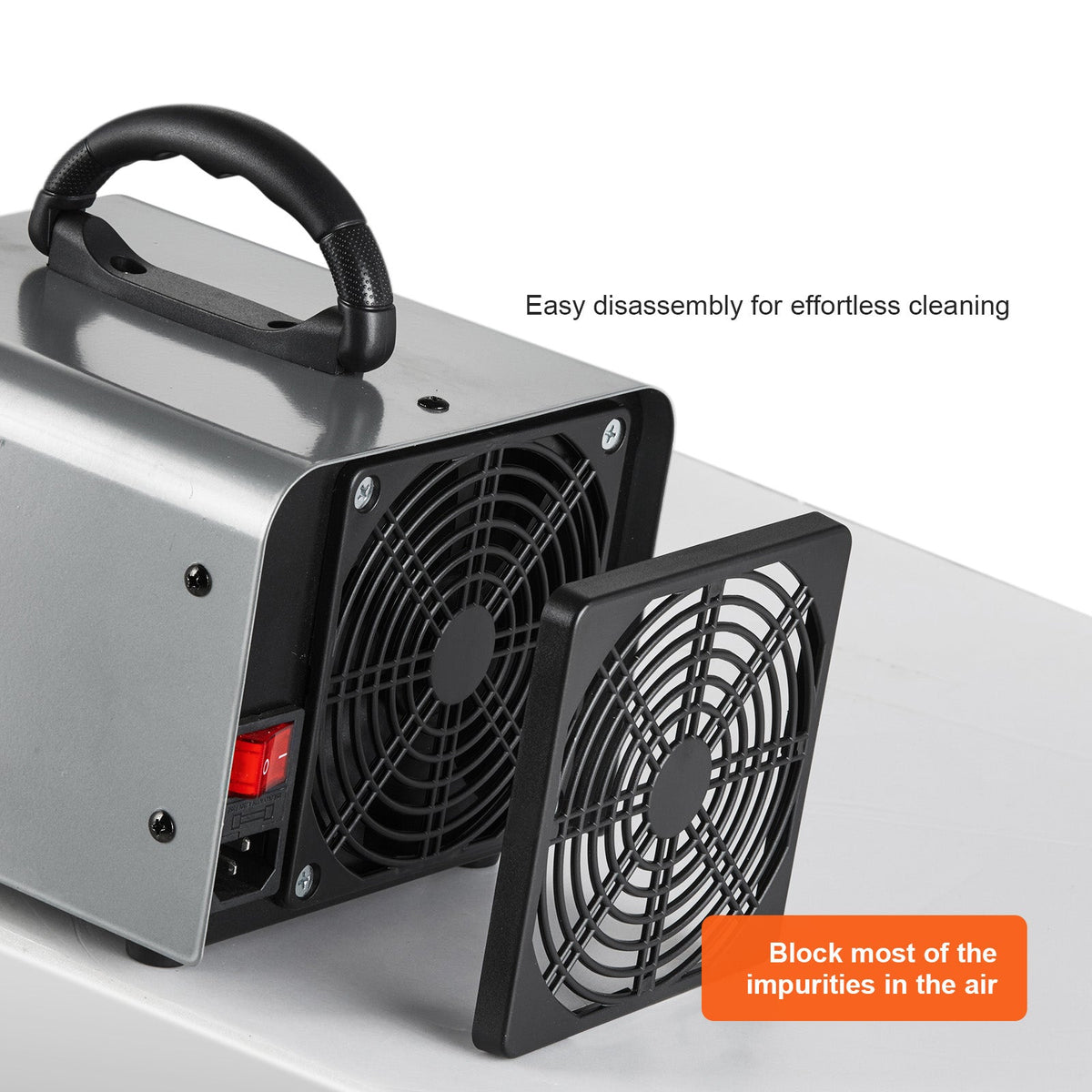 High Capacity Ozone Generator with Timer - 36,000mg/h