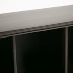 Amherst Cube Storage Bookcase with Large Cubbies - Dark Brown, Dark Gray, or White