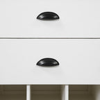 2 Drawer Server with Spacious Storage - Brown