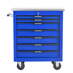 7 Drawers Multifunctional Tool Cart with Wheels