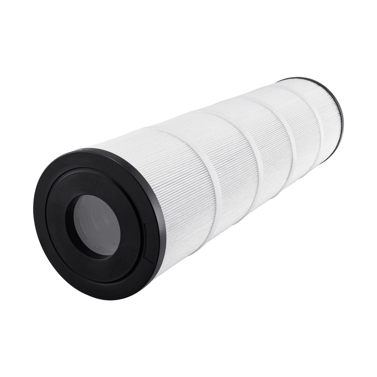 Hot Tub Spa Pool Filter Cartridge 4-Pack with Trilobal Fiber - Black