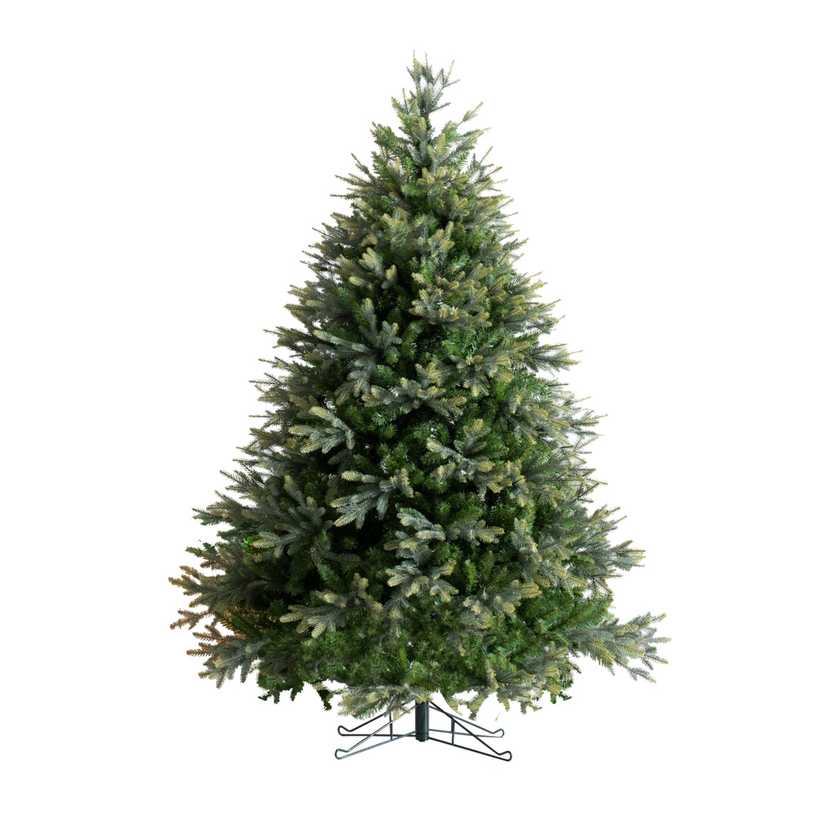 7 Ft Realistic Christmas Tree with Full PE/PVC Branches - Green