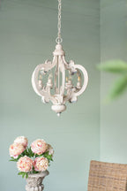 Farmhouse Chandelier with Adjustable Chain - Multiple Colors