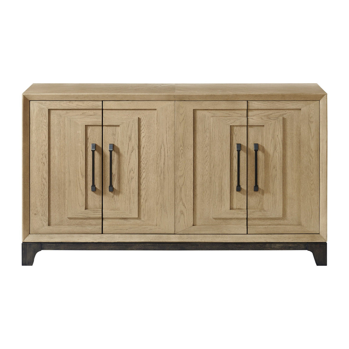 Sideboard with Ample Storage and Wine Racks - Brown