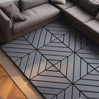 Durable Plastic Interlocking Deck Tiles with Waterproof Design - Dark Gray or Brown