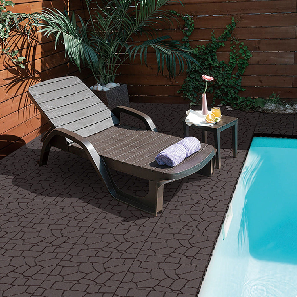 New Stone Texture Patio Deck Tiles