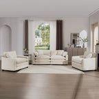 Oversized Deep-Seat Fabric Sofa & Chair Sets