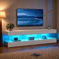 Modern TV Stand for 70 Inch TV with Ample Storage - Particle Board