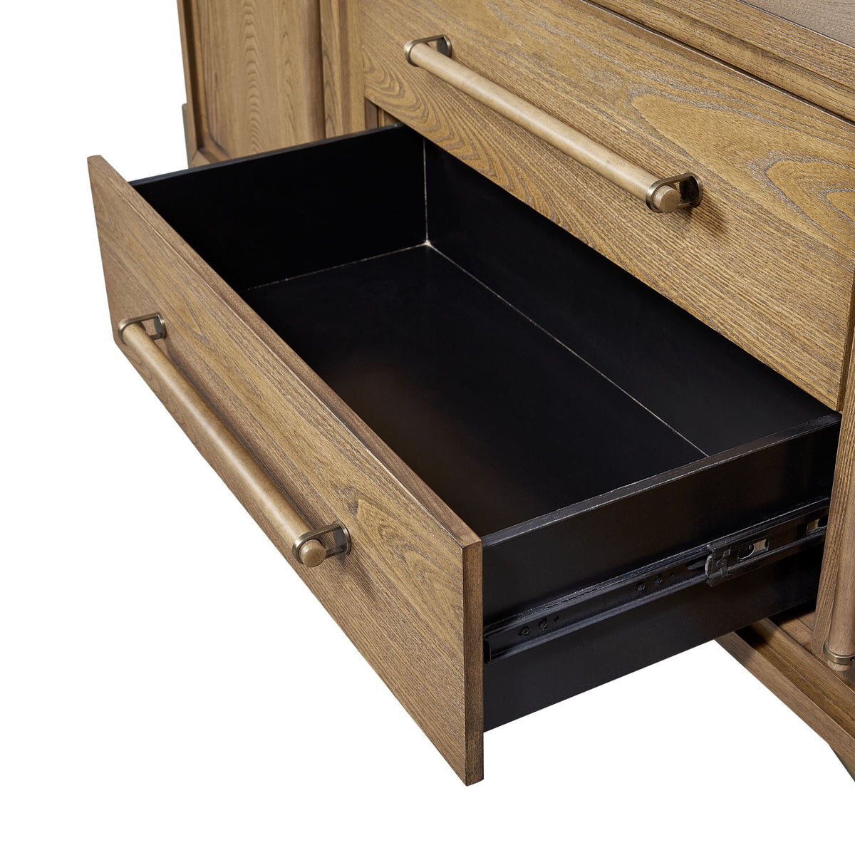 Base Sideboard with USB Charging - Light Brown