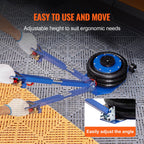 3 Ton Triple Bag Air Jack with Fast Lifting System - Blue