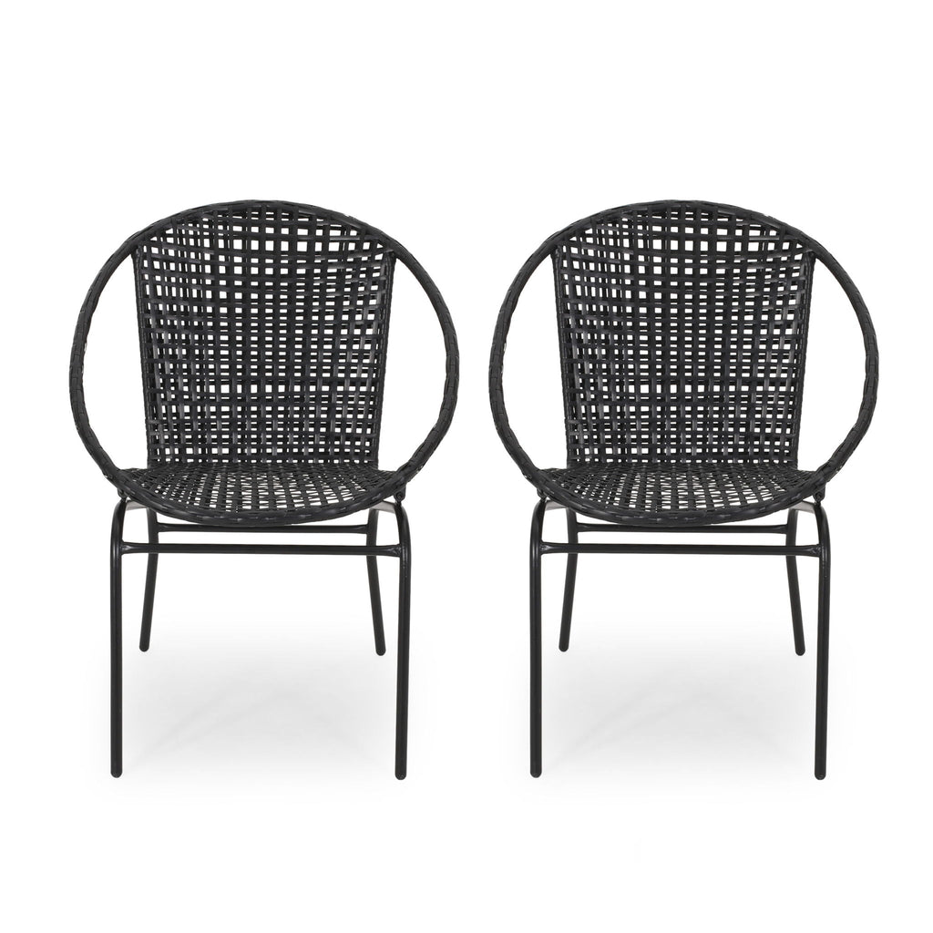 Java Chair with Comfortable Design - Black