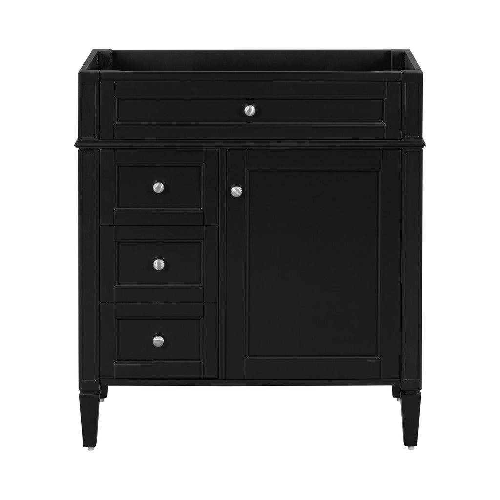 Bathroom Vanity with 2 Drawers and Tip-Out Storage - Multiple Colors