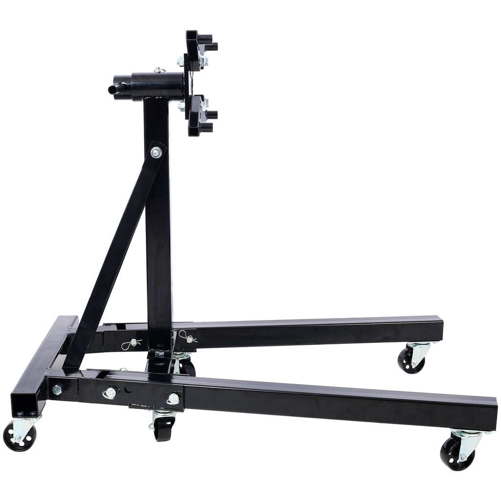 Folding Engine Stand with 360 Degree Adjustable Head - Yellow or Black