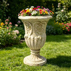 Rust Finish MGO Garden Planter with Drainage Hole - Garden Pots & Planters