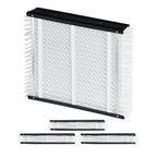 MERV 13 Electrostatic Pleated HVAC Furnace Filter 4-Pack with High Efficiency - White