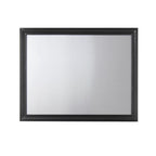 Minimalist Design Mirror with Smooth Edge - White, Black, or Dark Gray