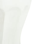 Antique White Concrete Outdoor Side Table with Weather-Resistant Durability