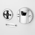 Biometric Wall Safe with 120-Fingerprint Security - White