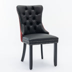 Nikki Modern Upholstered Dining Chair Set of 2
