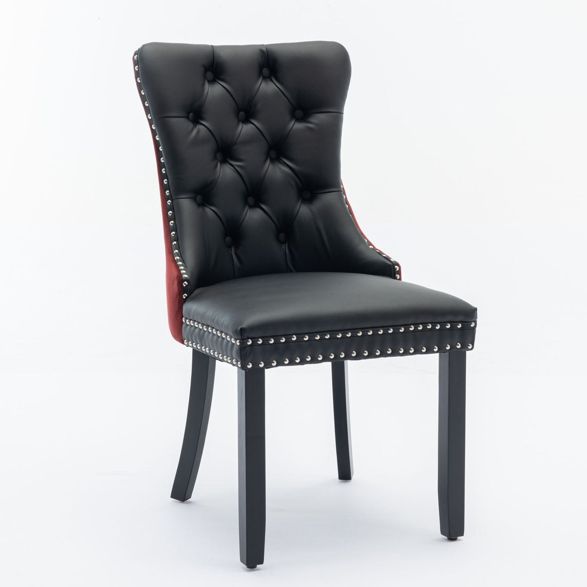 Nikki Modern Upholstered Dining Chair Set of 2