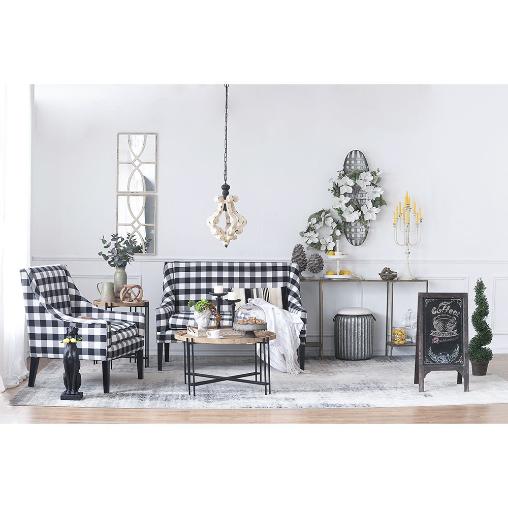 Farmhouse Chandeliar Distressed Pendant Chandelier - Antique Cream