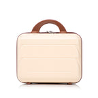 Beige 2-Piece Spinner Luggage Set with Hard Shell - Beige