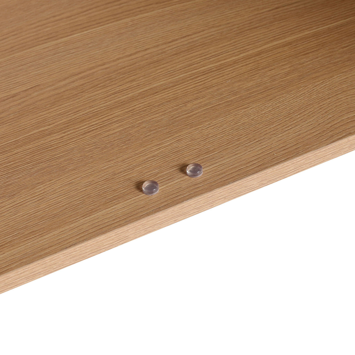 Bathroom Vanity Set with Resin Countertop Sink and 2 Doors - Light Brown Oak