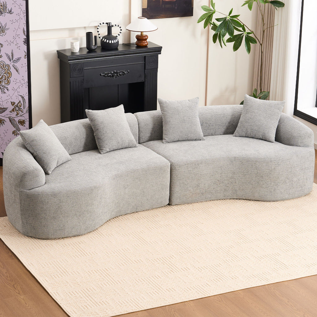 4 Seater Sofa With Fabric for Living Room