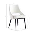 Tremont Dining Chair with Steel Frame - Multiple Colors