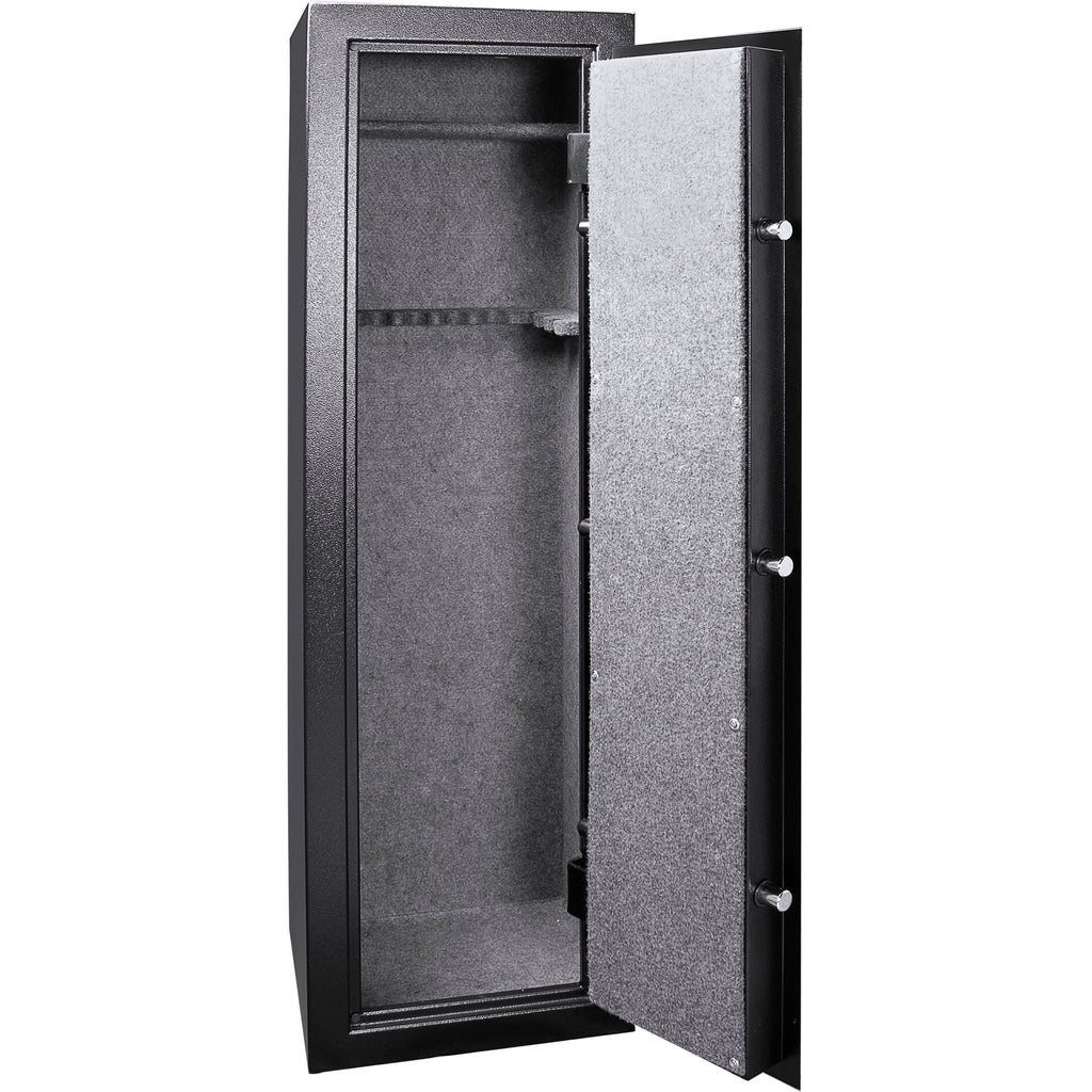 Biometric Keypad Riflesafe with Dual Access Security - Black