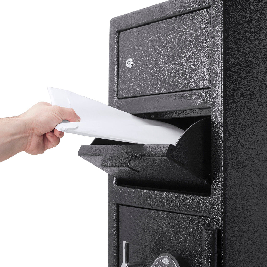 Large Depository Safe with Digital Keypad - Black